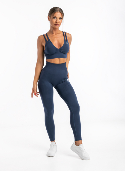 Dámské sportovní legíny PUSH UP navy