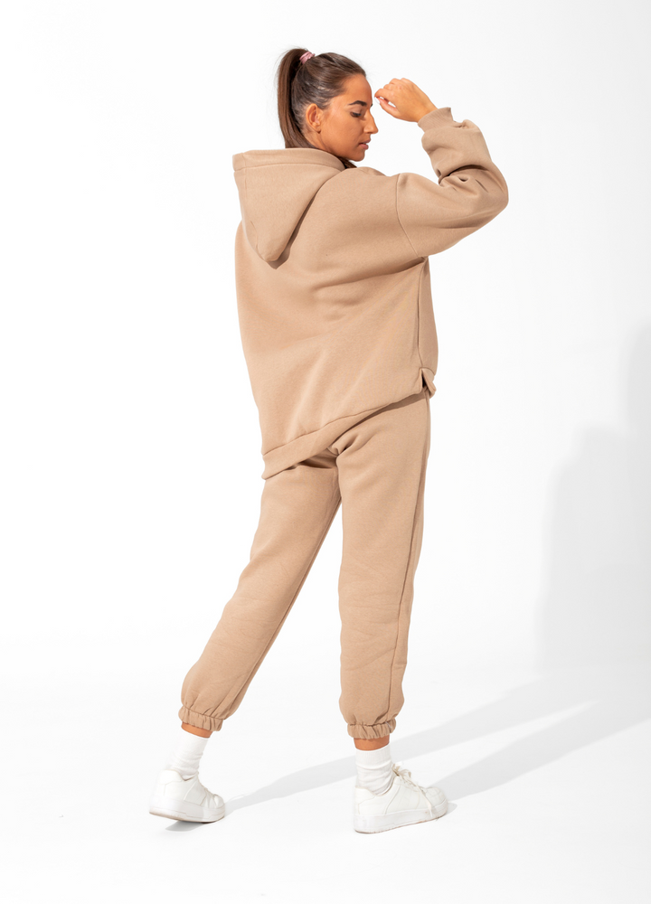 Sweatsuit Set Baggy Almond Beige