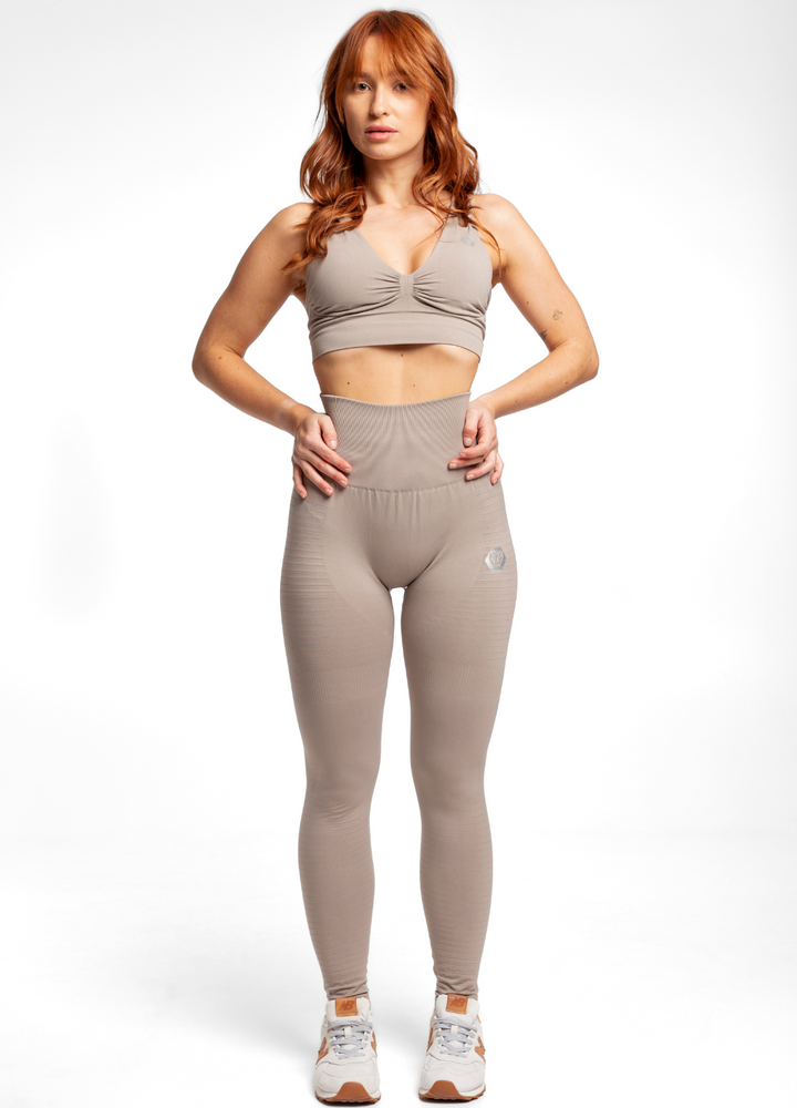 Legginsy Bezszwowe Nude Perfect Shape (Push Up) 