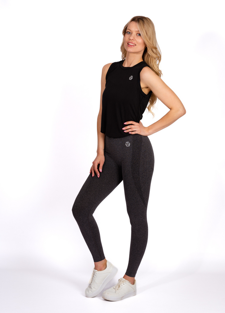 Tričko Black Cut Out Back